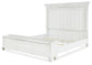 Kanwyn  Panel Bed With Storage Bench