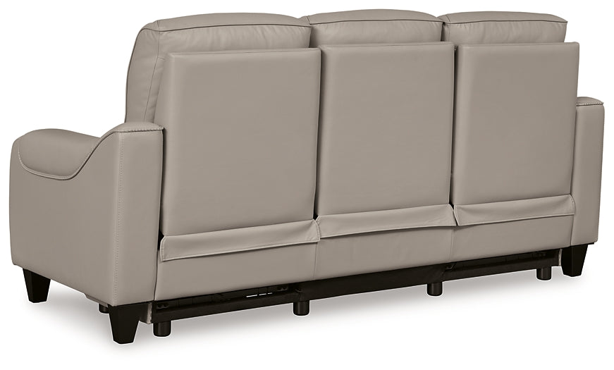 Mercomatic PWR REC Sofa with ADJ Headrest