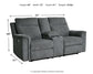 Barnsana DBL REC PWR Loveseat w/Console