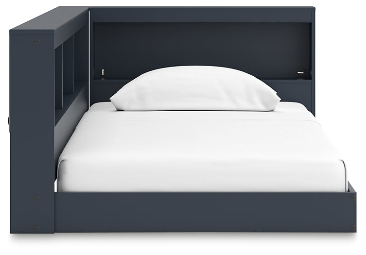 Simmenfort Twin Bookcase Storage Bed