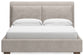 Cabalynn California King Upholstered Bed with Dresser