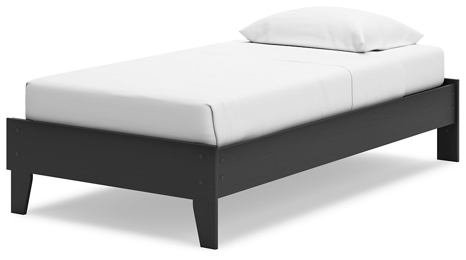 Socalle Twin Platform Bed with Dresser