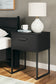 Socalle Full Panel Headboard with Dresser and 2 Nightstands