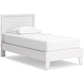 Hallityn Twin Panel Platform Bed with Dresser and Chest