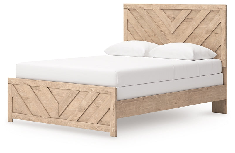 Sanginlane  Panel Bed