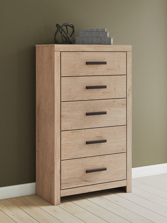 Sanginlane Five Drawer Chest