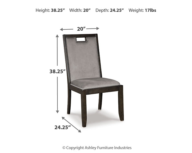 Hyndell Dining UPH Side Chair (2/CN)