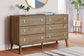 Aprilyn Queen Bookcase Headboard with Dresser, Chest and Nightstand