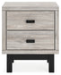 Vessalli King Panel Bed with Mirrored Dresser, Chest and Nightstand